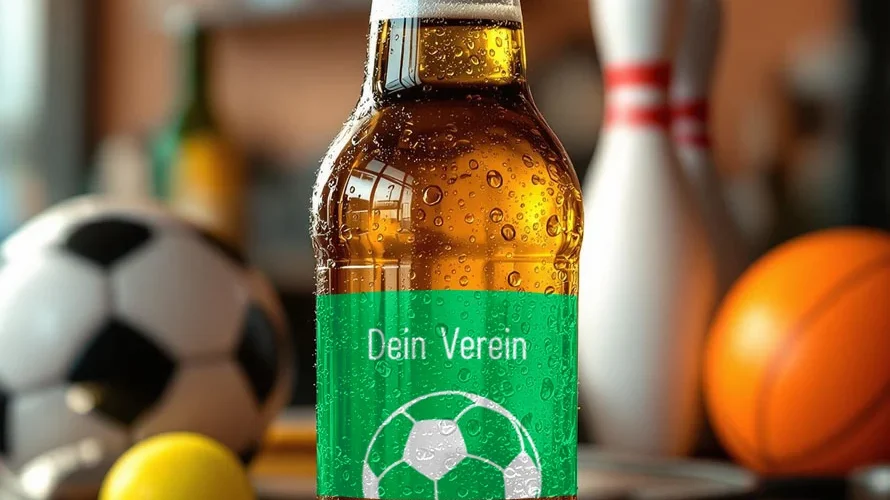 Dein Vereinsbier mit eigenem Etikett. Jetzt Anfrage stellen!