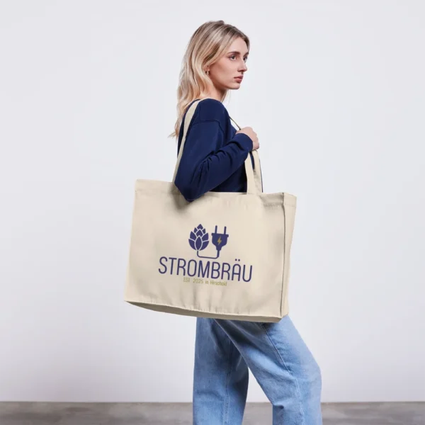 "Classic" - Shopping Beer Bag Unisex – Bild 2