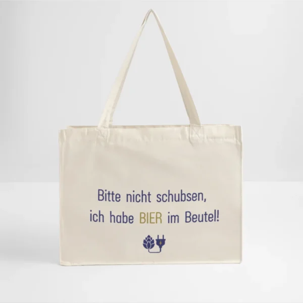 "Classic" - Shopping Beer Bag Unisex – Bild 3