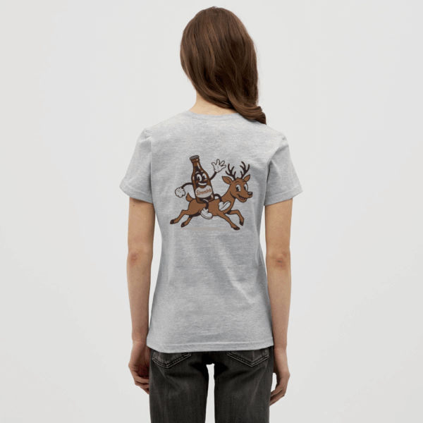 "Ride the Deer" - T-Shirt Ladies – Bild 2