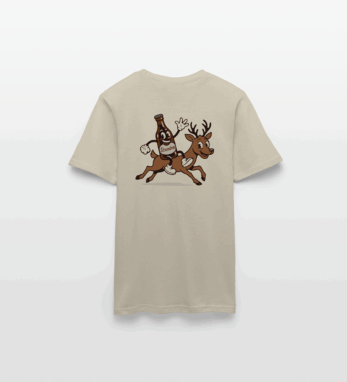 "Ride the Deer" - T-Shirt Männer