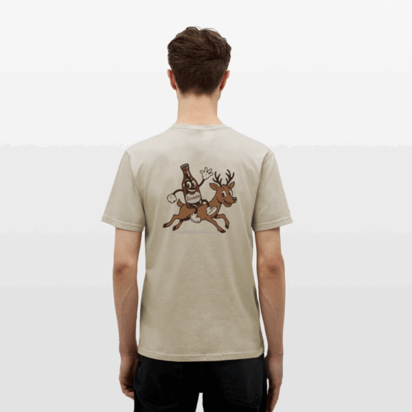 "Ride the Deer" - T-Shirt Männer – Bild 2