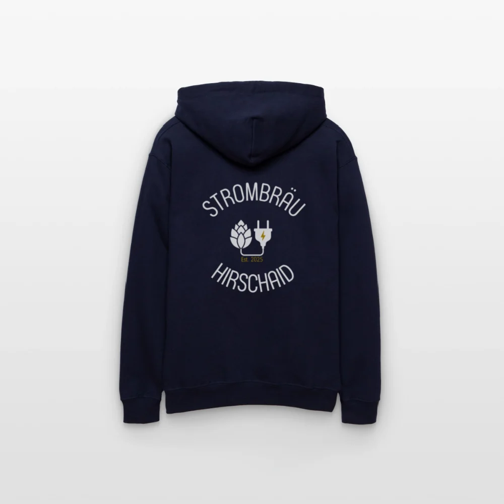 "Strom auf Stoff" - Unisex Hoodie – Bild 3