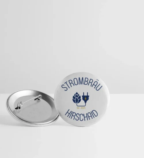 "Strom zum Anstecken" - Buttons mittel 32 mm (5er Pack)